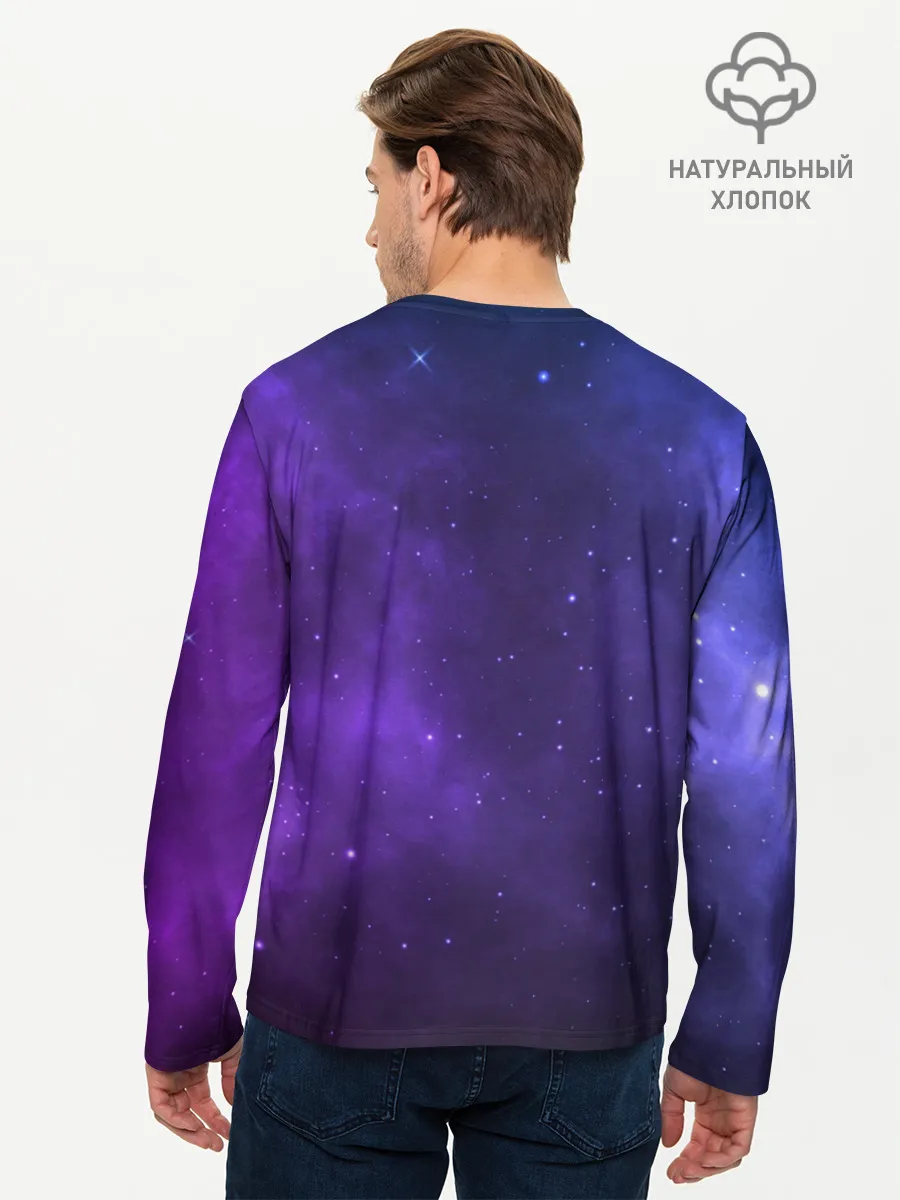 Мужской лонгслив базовый / Бык