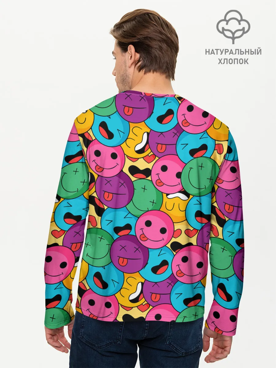 Мужской лонгслив базовый / Pattern