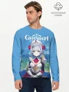 Мужской лонгслив базовый / Genshin Impact