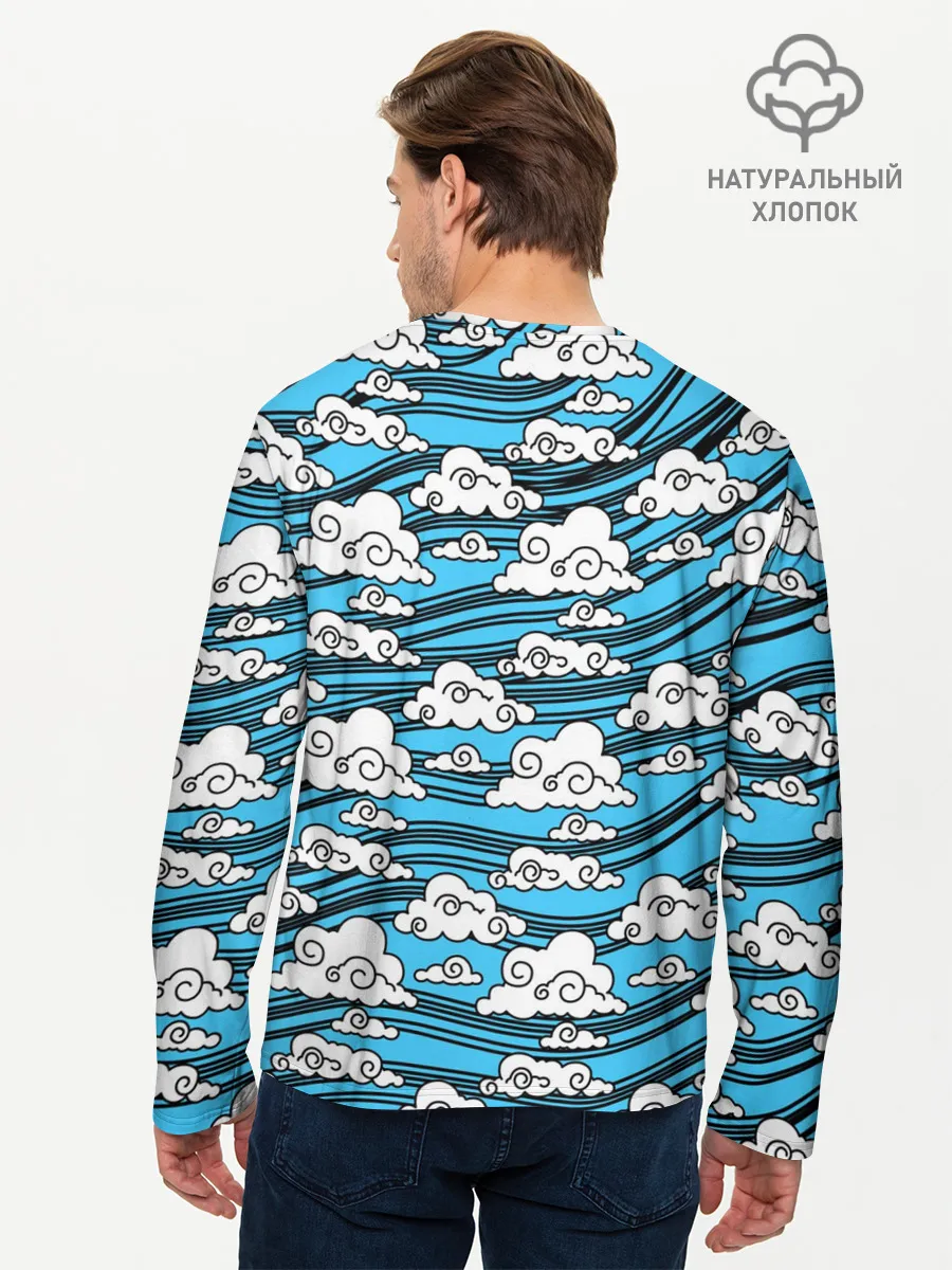 Мужской лонгслив базовый / КИМОНО ТАНДЖИРО