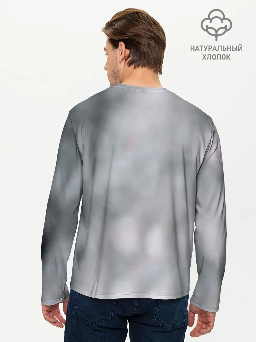 Мужской лонгслив базовый / Рысь