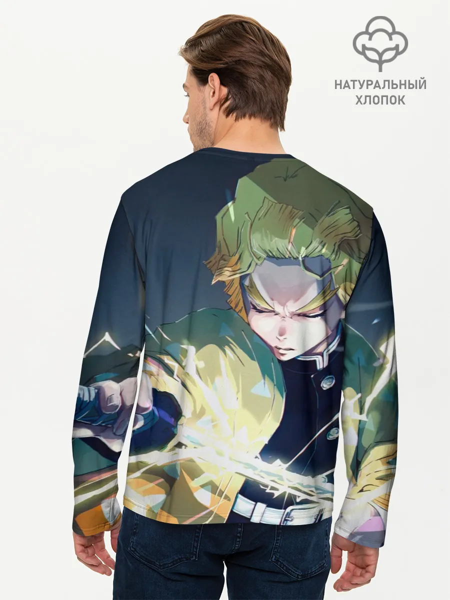 Мужской лонгслив базовый / ЗЕНИЦУ АГАЦУМА