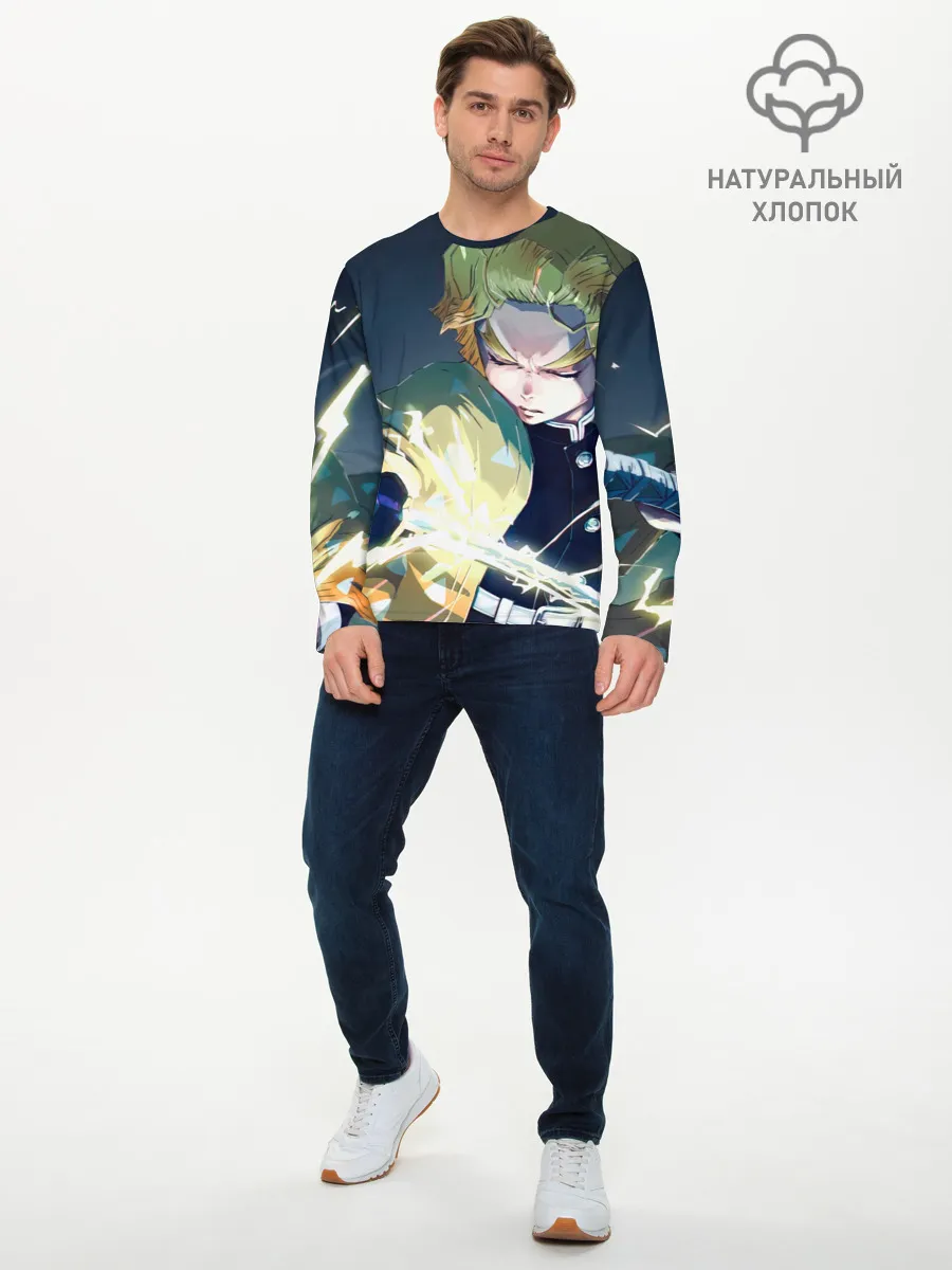 Мужской лонгслив базовый / ЗЕНИЦУ АГАЦУМА