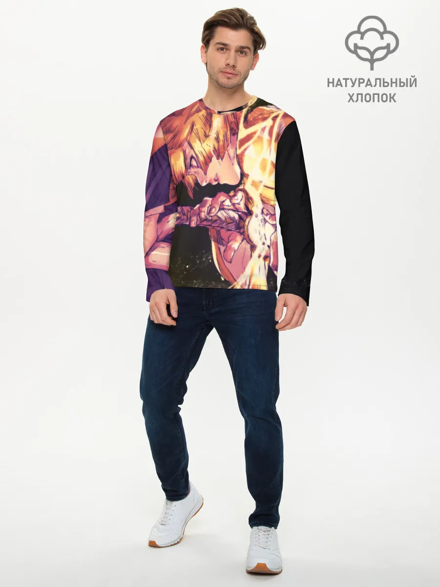 Мужской лонгслив базовый / ЗЕНИЦУ ИЗ КЛИНКА