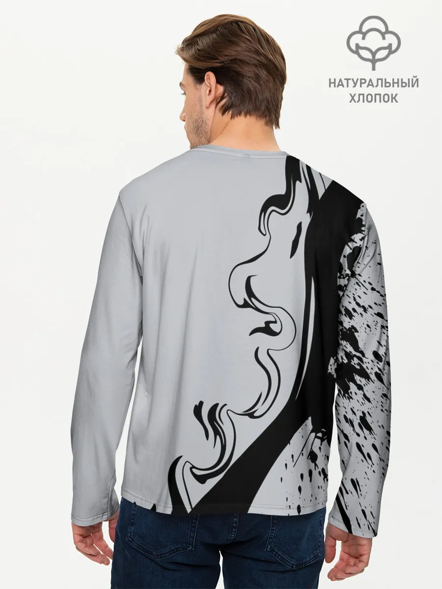 Мужской лонгслив базовый / Hell Asta