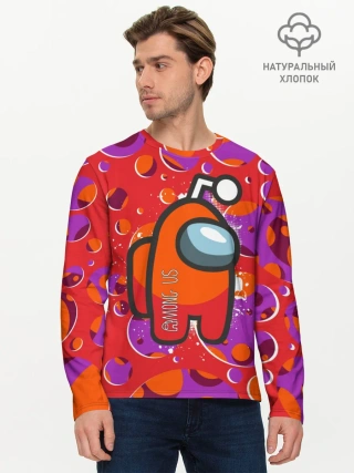 Мужской лонгслив базовый / Among us