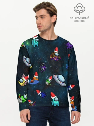 Мужской лонгслив базовый / Among Us 2021