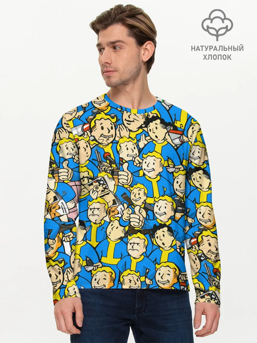 Мужской лонгслив базовый / FALLOUT