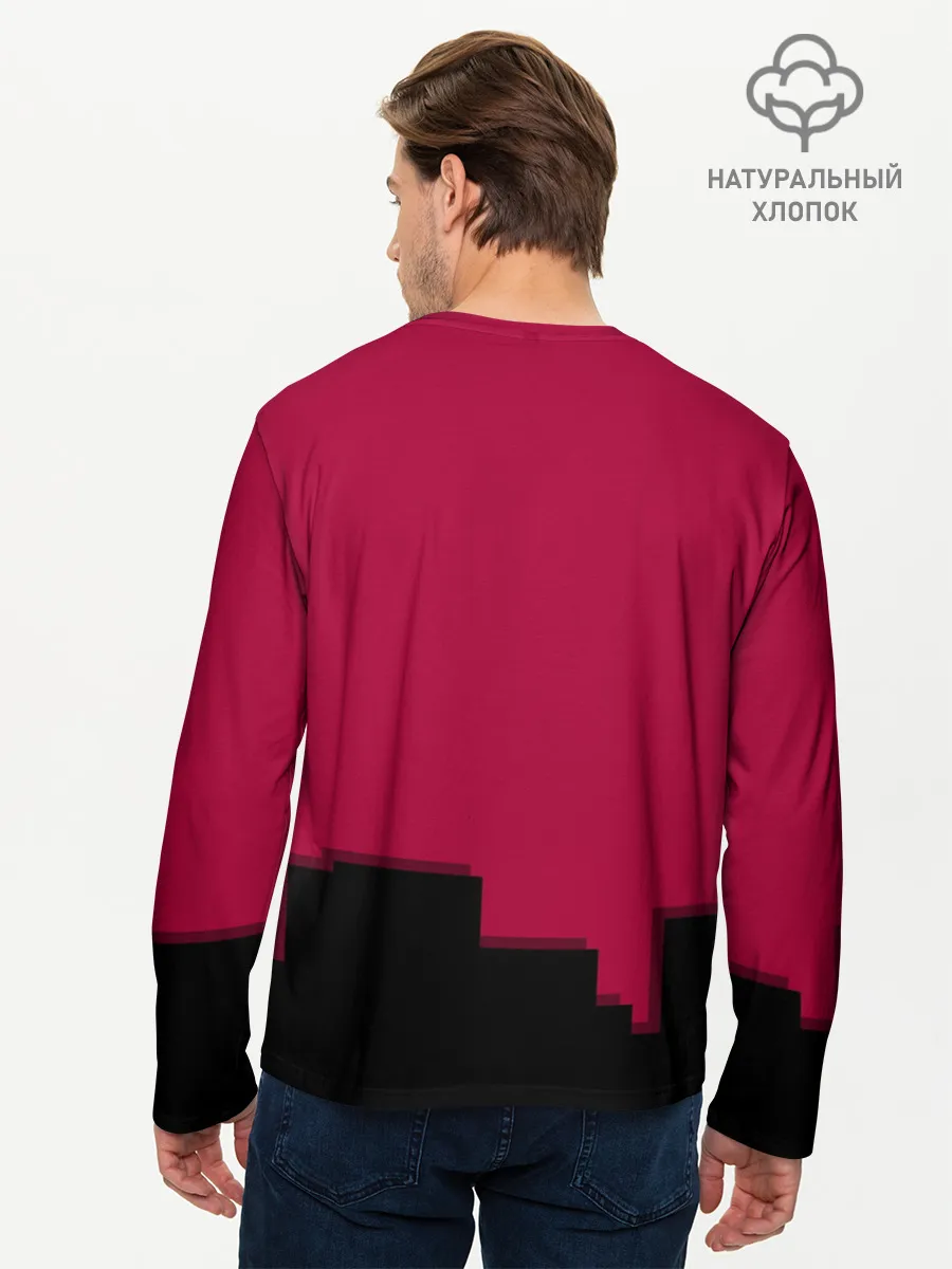 Мужской лонгслив базовый / Элегантно