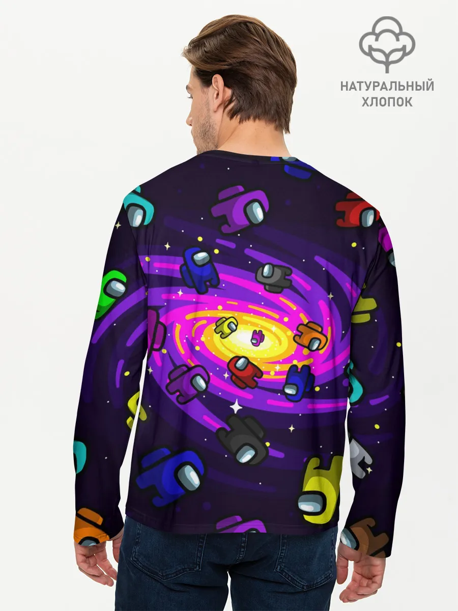Мужской лонгслив базовый / AMONG US