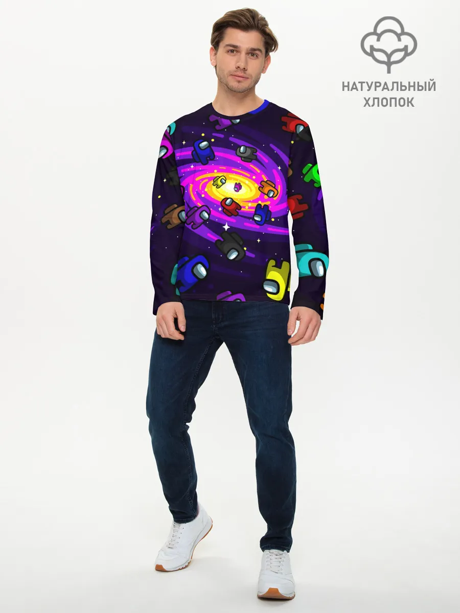 Мужской лонгслив базовый / AMONG US