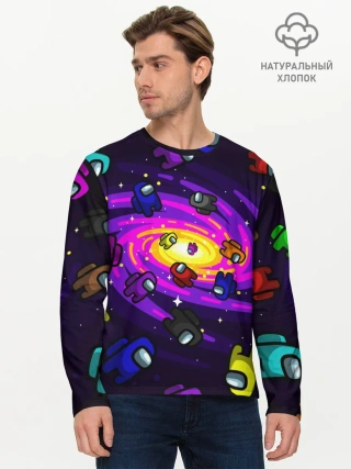 Мужской лонгслив базовый / AMONG US