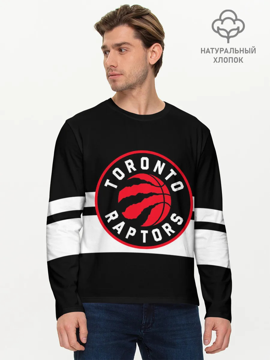 Мужской лонгслив базовый / TORONTO RAPTORS