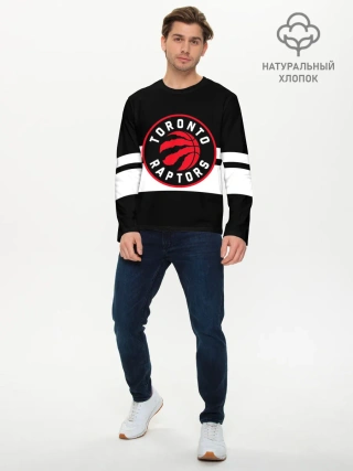 Мужской лонгслив базовый / TORONTO RAPTORS