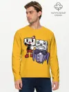 Мужской лонгслив базовый / CUPHEAD