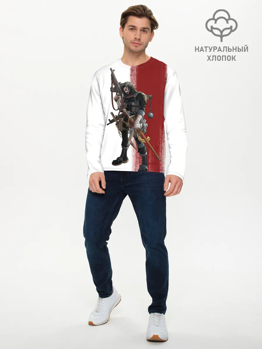 Мужской лонгслив базовый / BRZRZR