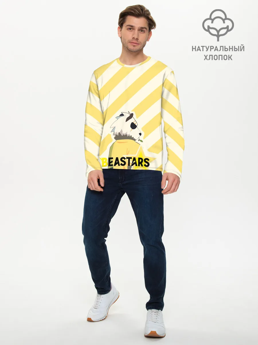 Мужской лонгслив базовый / Гоухин beastars
