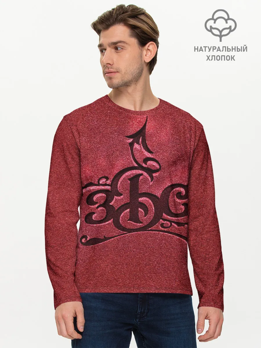 Мужской лонгслив базовый / ЗБС