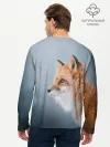Мужской лонгслив базовый / Лиса