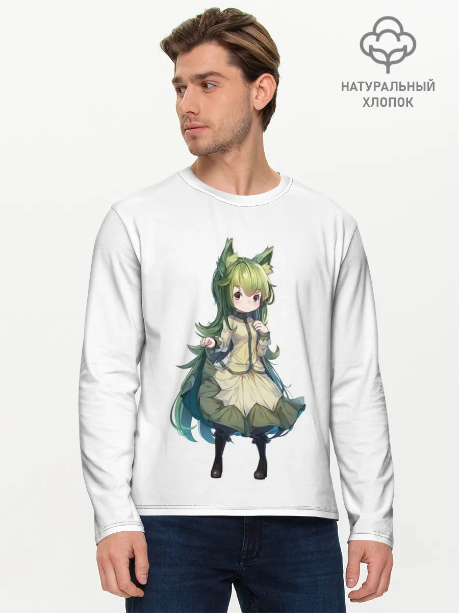 Мужской лонгслив базовый / Mylne