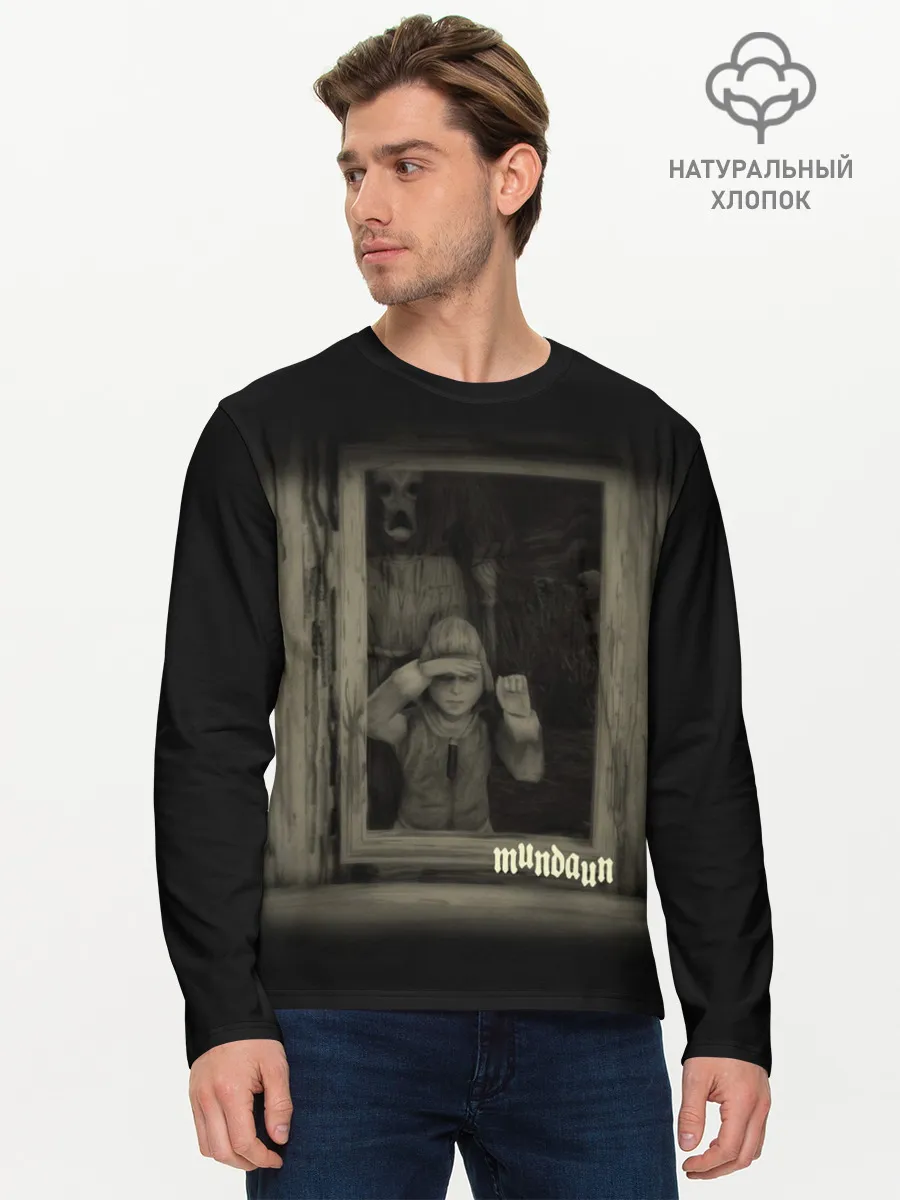 Мужской лонгслив базовый / Mundaun