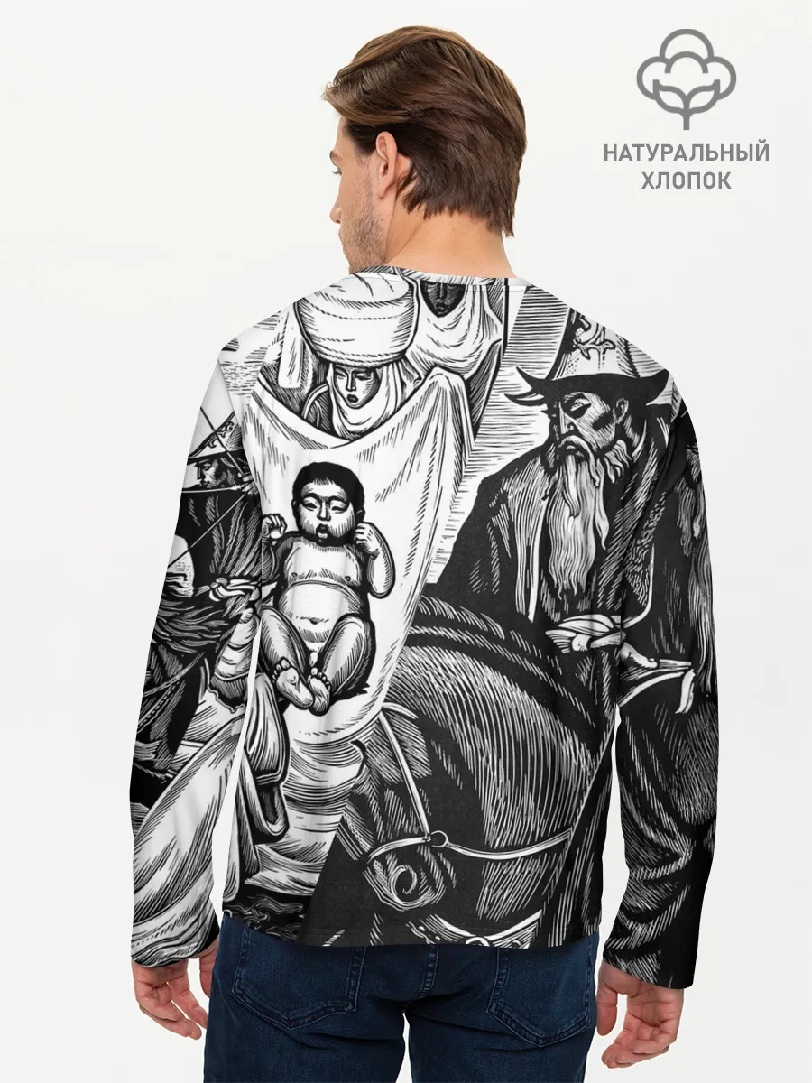 Мужской лонгслив базовый / ЭПОС МАНАС