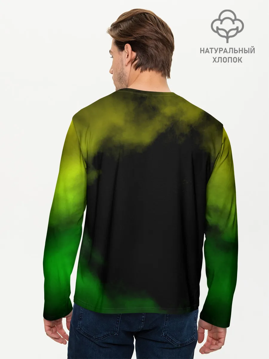 Мужской лонгслив базовый / Иноске Зеницу Танджиро