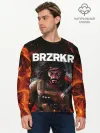 Мужской лонгслив базовый / BRZRKR