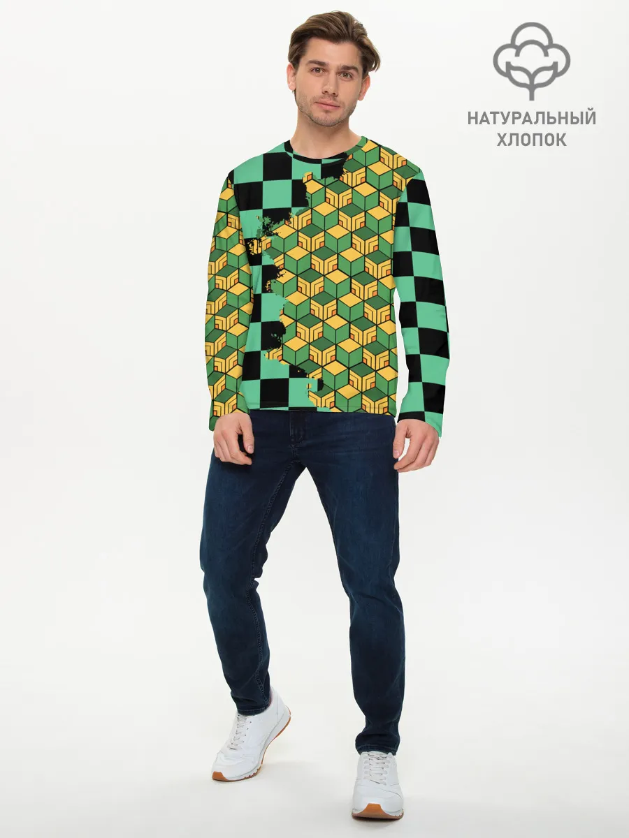 Мужской лонгслив базовый / ТАНДЖИРО И ТОМИОКА