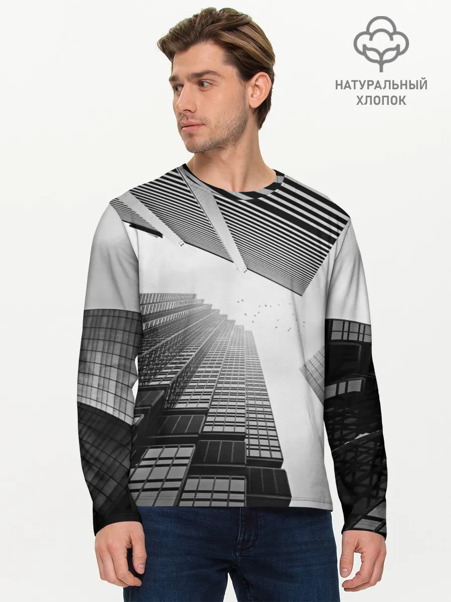 Мужской лонгслив базовый / Минимализм