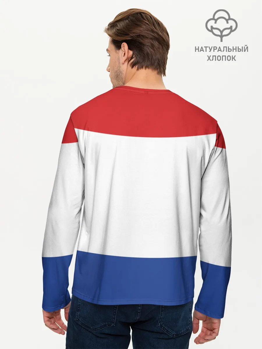 Мужской лонгслив базовый / Мордовия