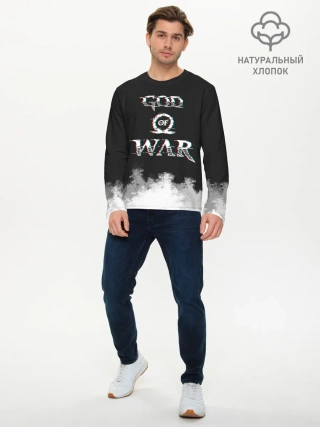 Мужской лонгслив базовый / God of War