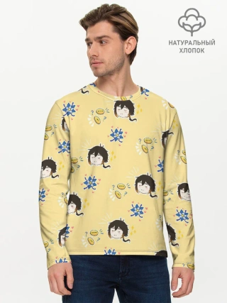 Мужской лонгслив базовый / Чиби Чжун Ли