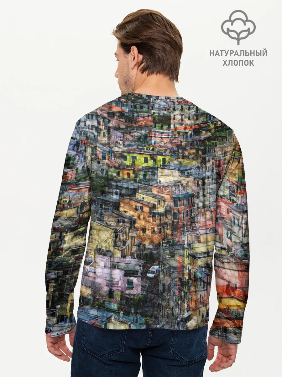 Мужской лонгслив базовый / ГОРОДОК