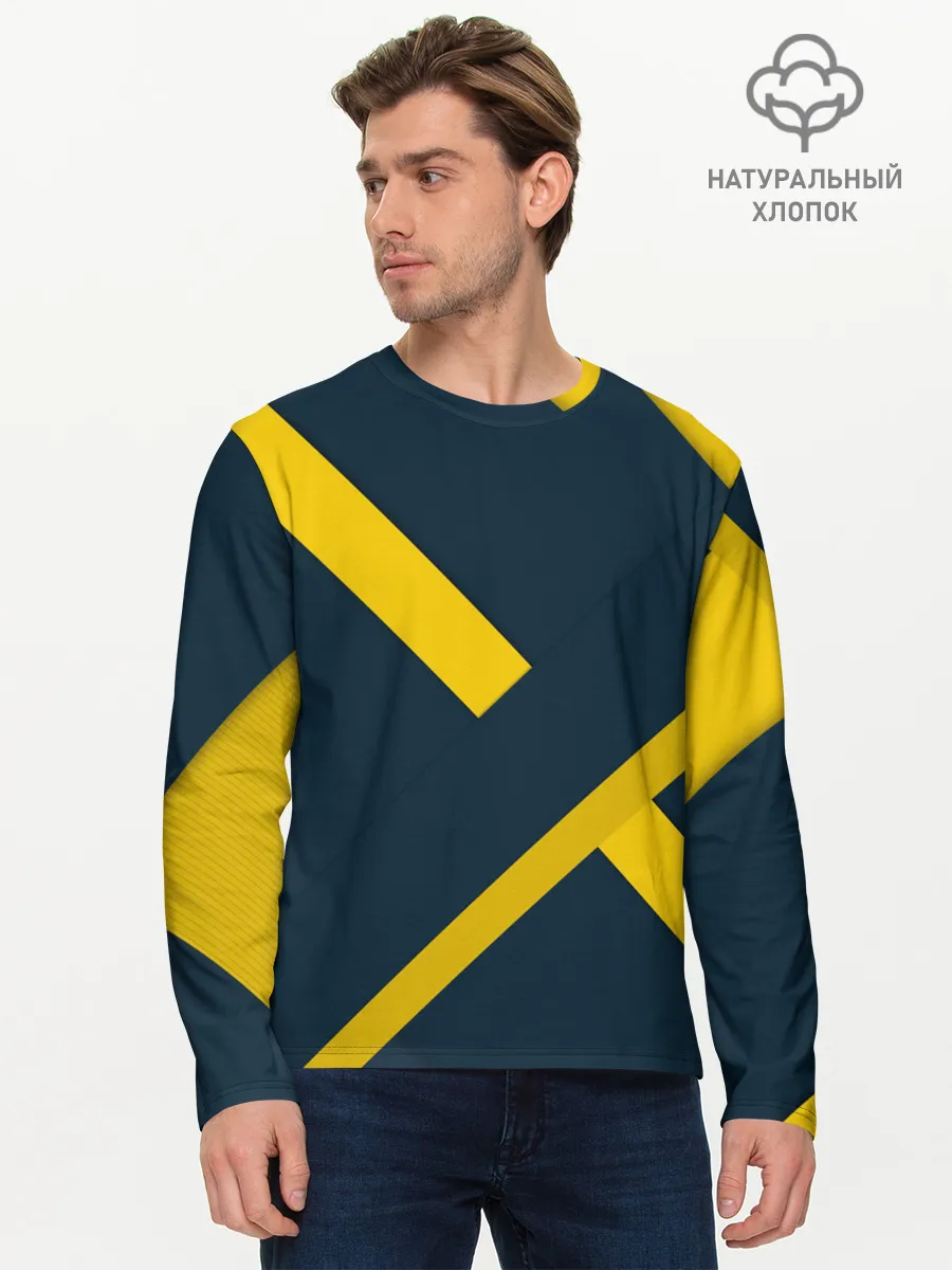 Мужской лонгслив базовый / ПЕРЕКРЕСТОК