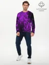 Мужской лонгслив базовый / Violet Fire