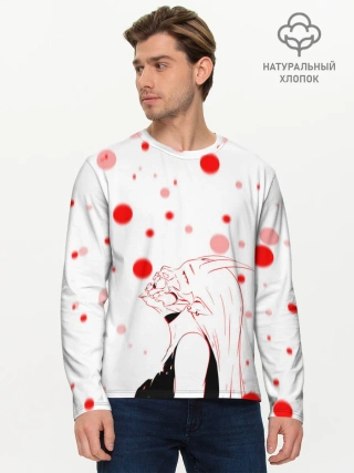 Мужской лонгслив базовый / AHEGAO KAGUYA