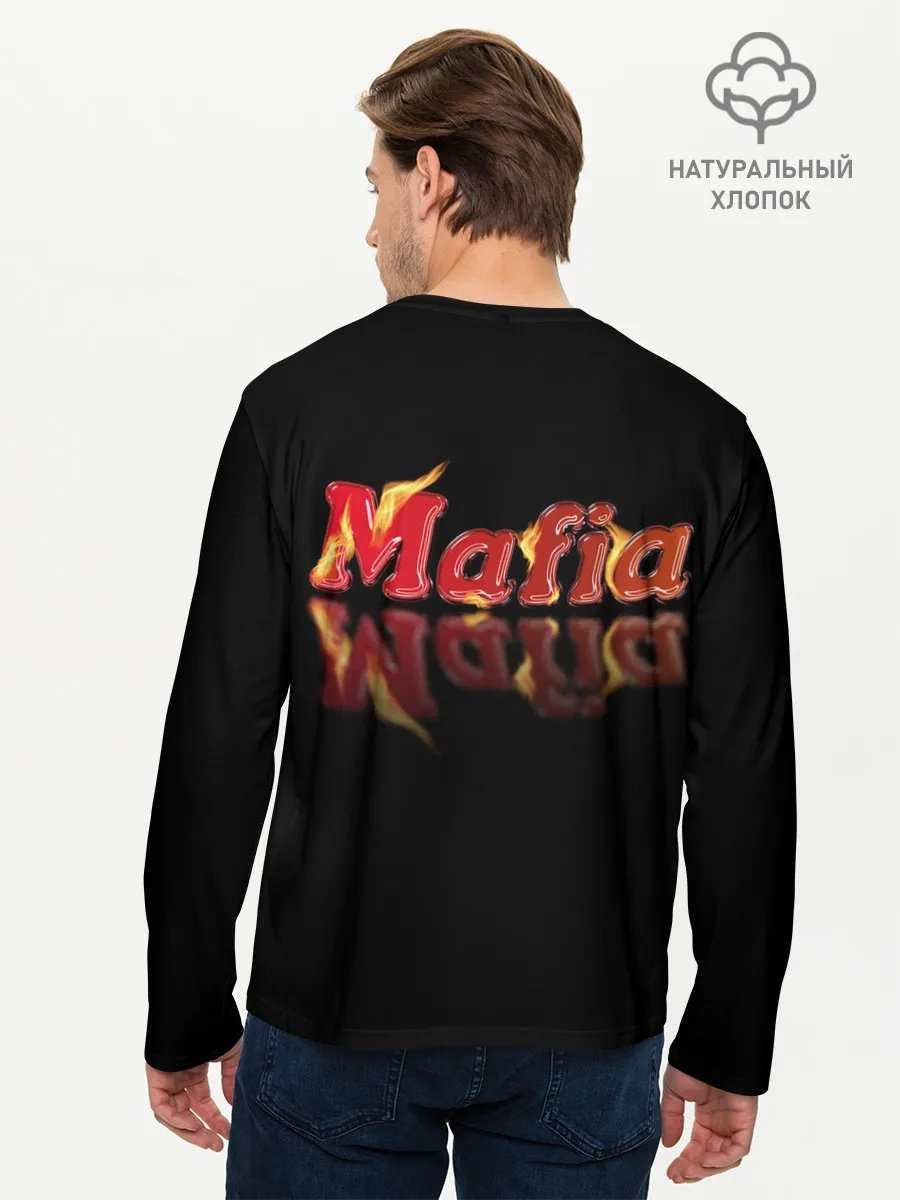 Мужской лонгслив базовый / Мафия | Mafia