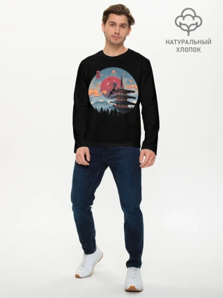 Мужской лонгслив базовый / Shinigami