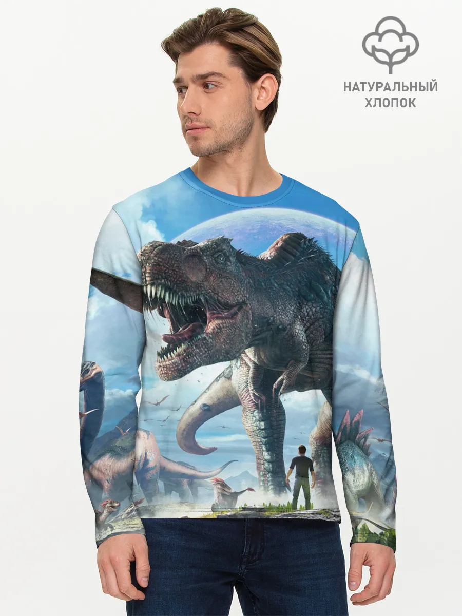 Мужской лонгслив базовый / Ark Survival Evolved