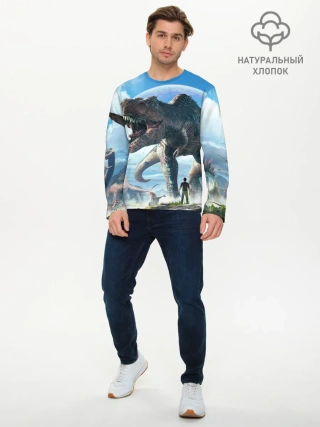 Мужской лонгслив базовый / Ark Survival Evolved