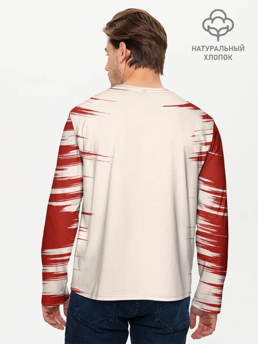 Мужской лонгслив базовый / Танджиро Камадо Kimetsu no Yaiba