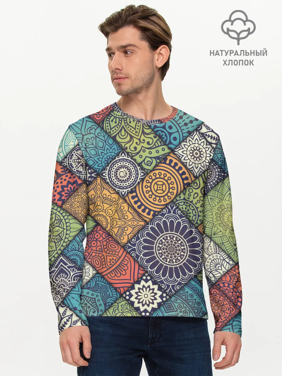 Мужской лонгслив базовый / ОЧЕНЬ