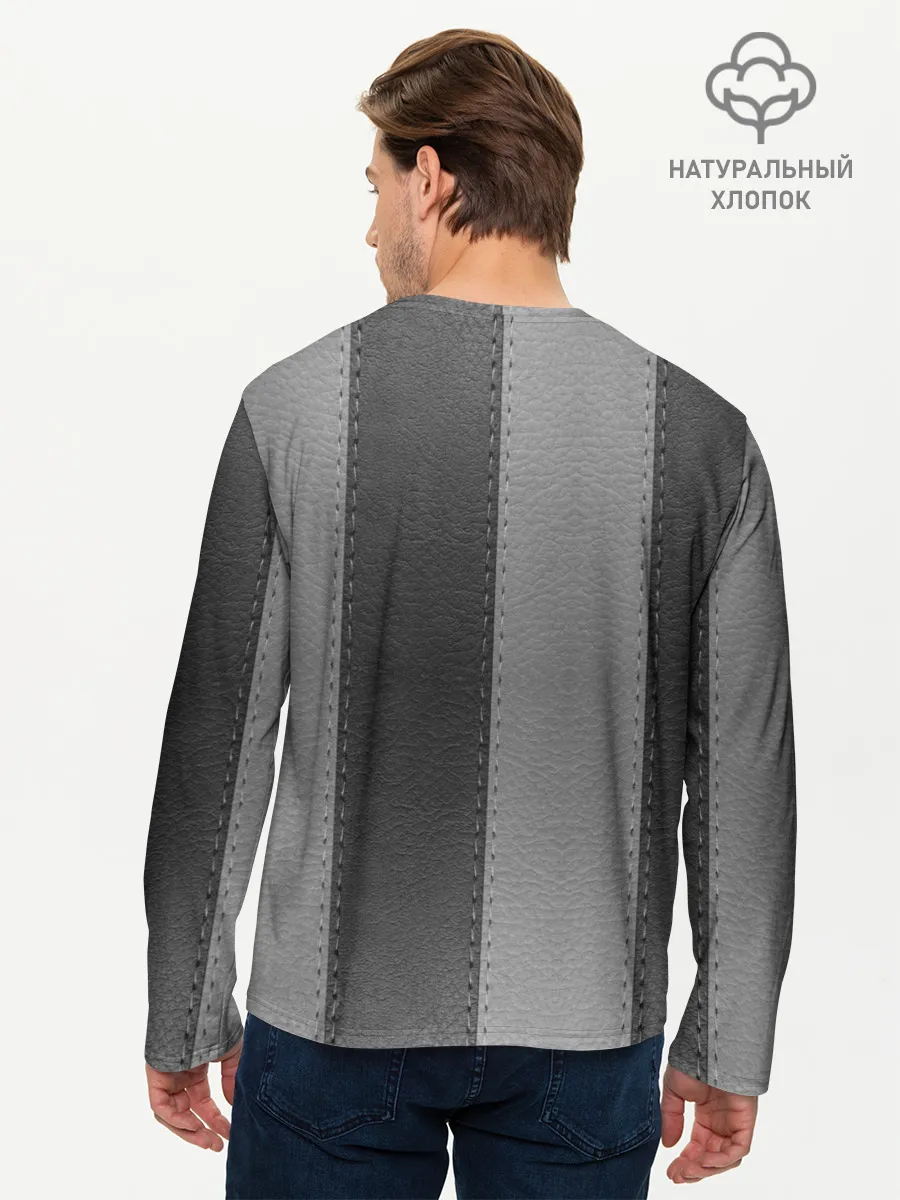 Мужской лонгслив базовый / Skin Stripes