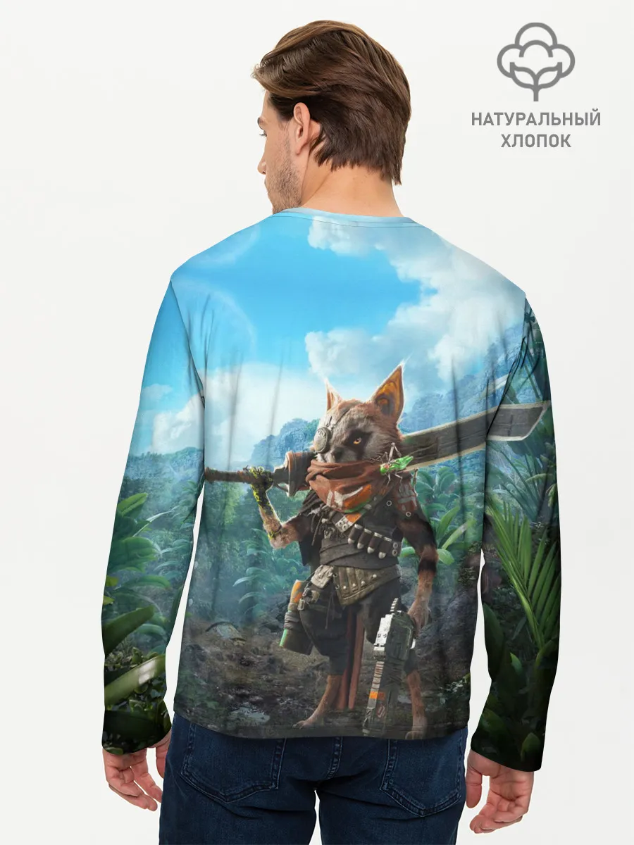 Мужской лонгслив базовый / Biomutant Биомутант