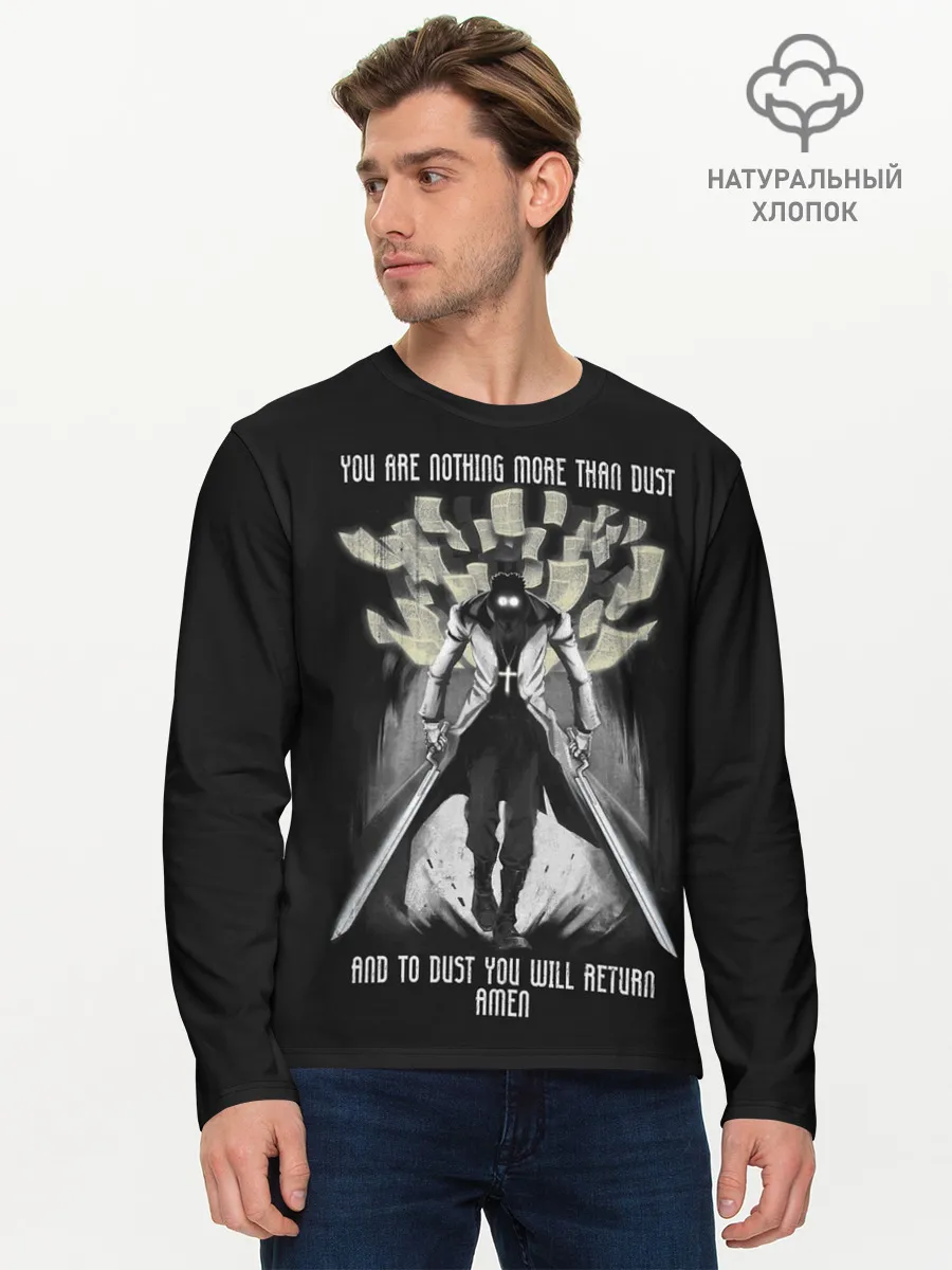 Мужской лонгслив базовый / Александр Андерсон