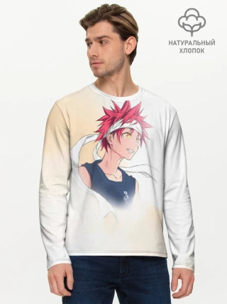 Мужской лонгслив базовый / Кулинарные поединки Сомы