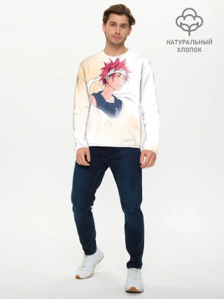 Мужской лонгслив базовый / Кулинарные поединки Сомы