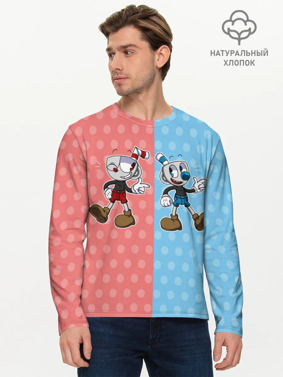 Мужской лонгслив базовый / caphead