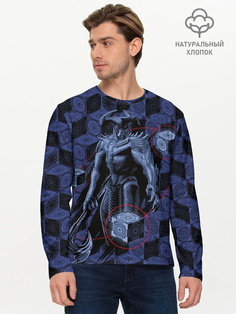 Мужской лонгслив базовый / Степпенвулф